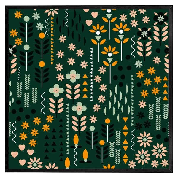 Benjamin Tate Design Selection of flowers print (picture Frame)