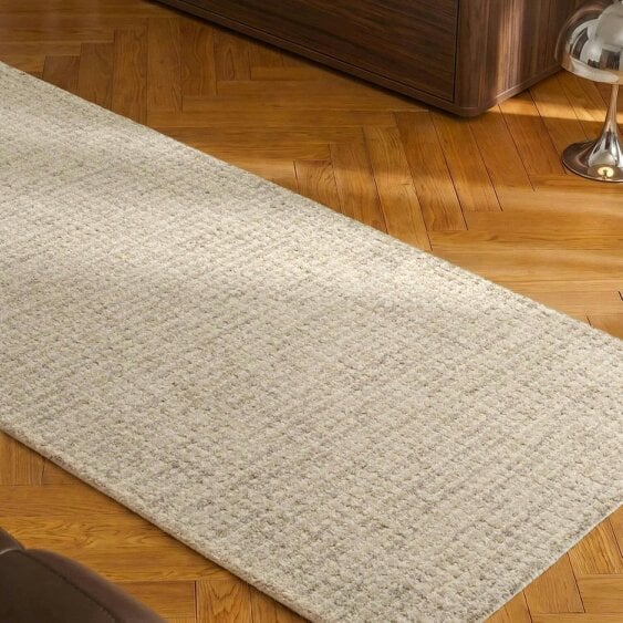 Hanse Home Eloise Woollen Cream Grey Rug