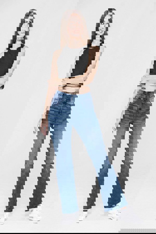 ENORSIA Slim shape Boot cut Jeans