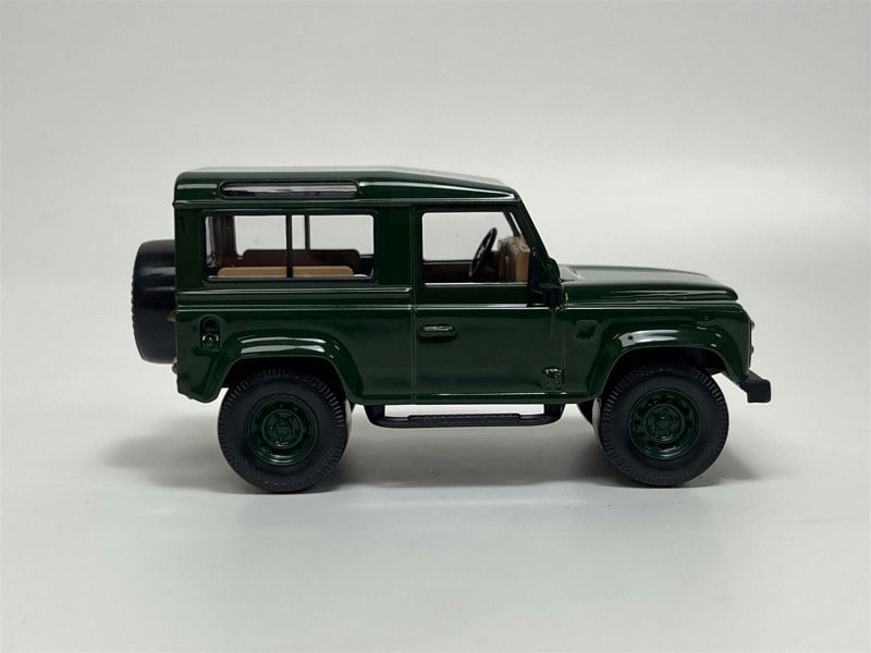 Norev Land Rover Defender 1995 Dark Green 1:43 Scale - 845108