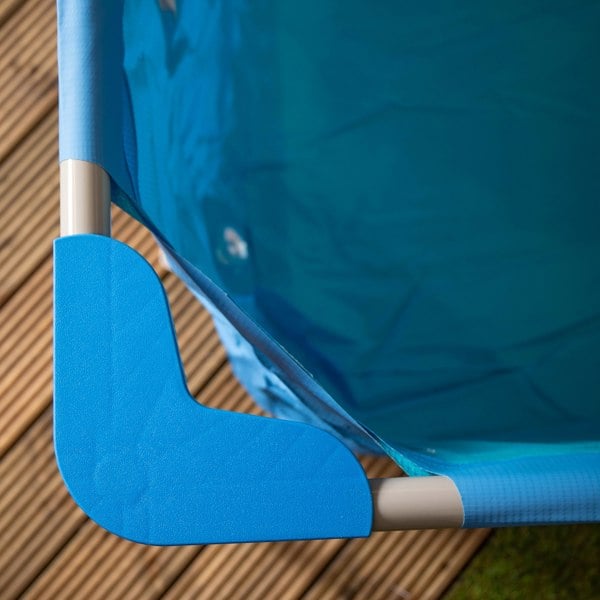 Samuel Alexander 2.58m x 1.79m Giant Rectangular Framed Pool with 2400L Capacity
