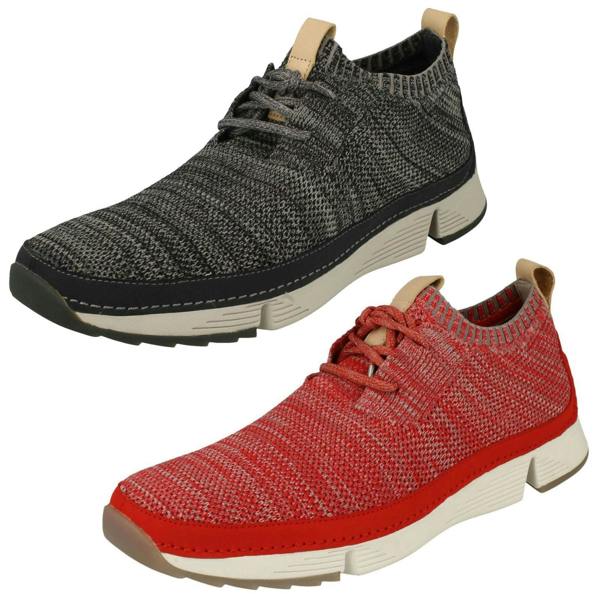 Clarks Mens Clarks Casual Lace Up Trainers Tri Native