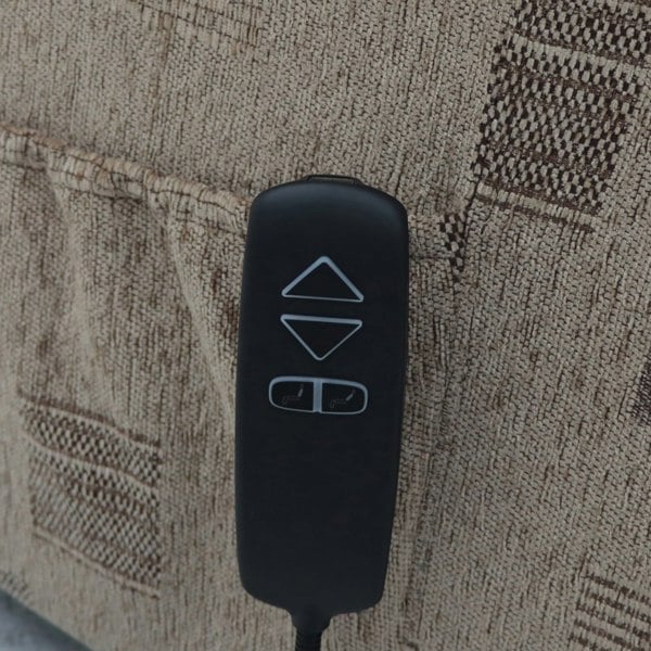 Malton Patterned Rise and Recline Armchair Electric Dual Motor - 10