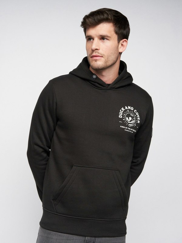 Duck and Cover Lennmore Hoodie - Black