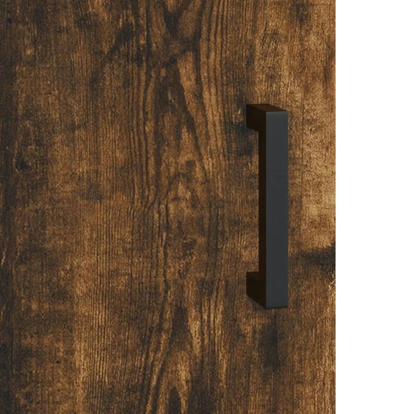 Berkfield Wall Cabinet Smoked Oak 60x31x60 cm Engineered Wood