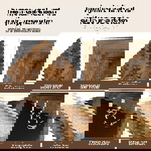 Levede TV Unit Stand Cabinet Glass Display Shelves with RGB LED Lights 140cm