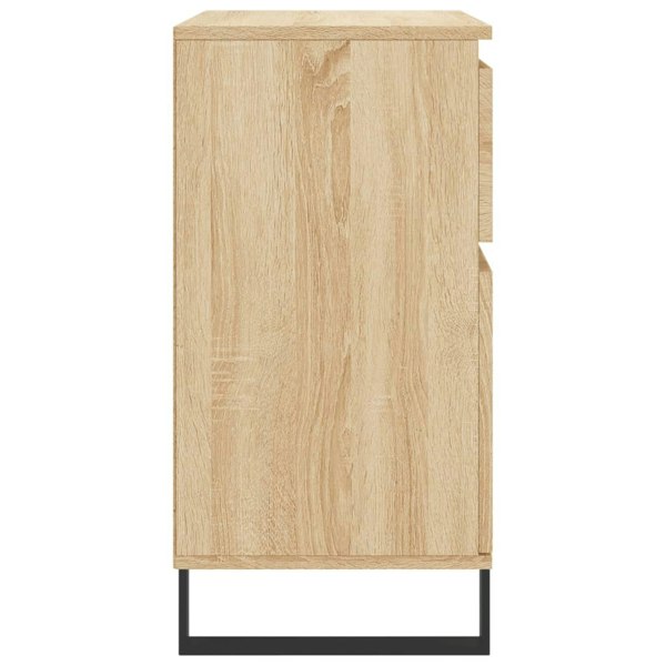 Berkfield Sideboard Sonoma Oak 60x35x70 cm Engineered Wood