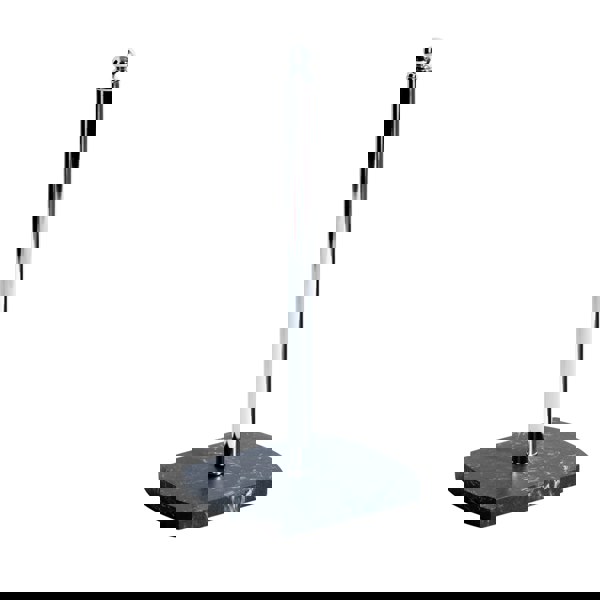 Showerdrape Octavia Grey Marble & Chrome Spare Toilet Roll Holder