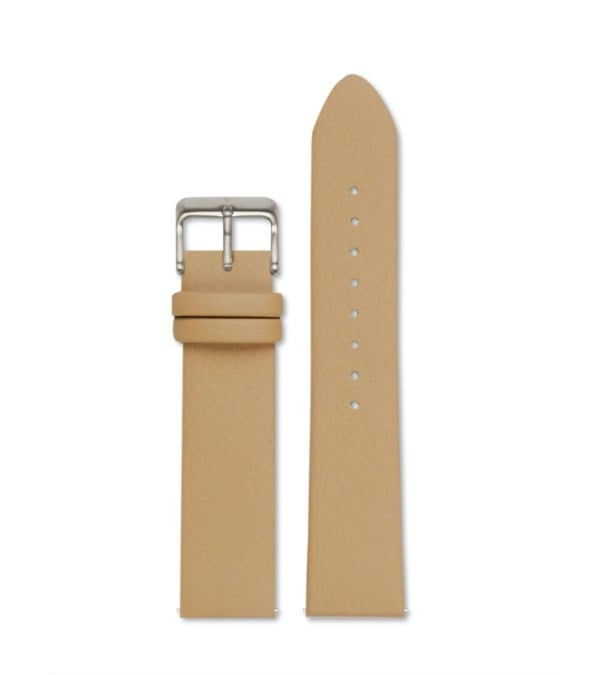 Votch Tan with brushed silver buckle | 20mm