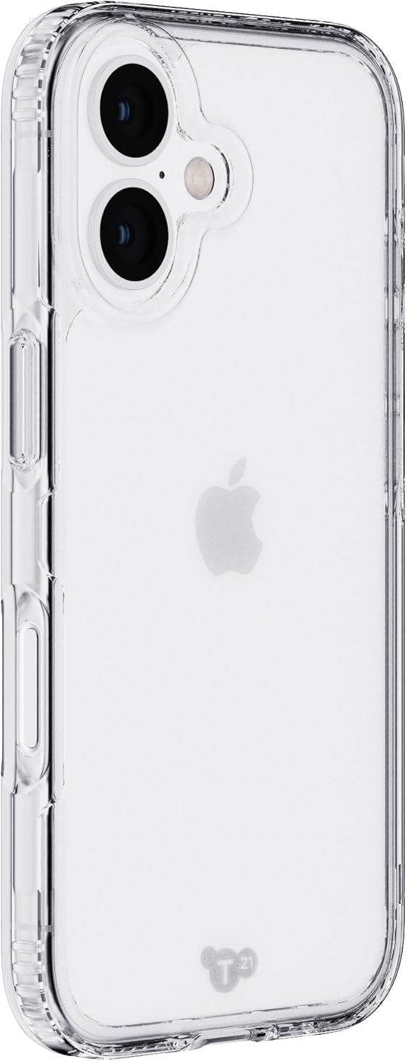 Tech 21 Tech21 Evo Clear Drop Protection Case for iPhone 16 6.1" Clear - T21-10849