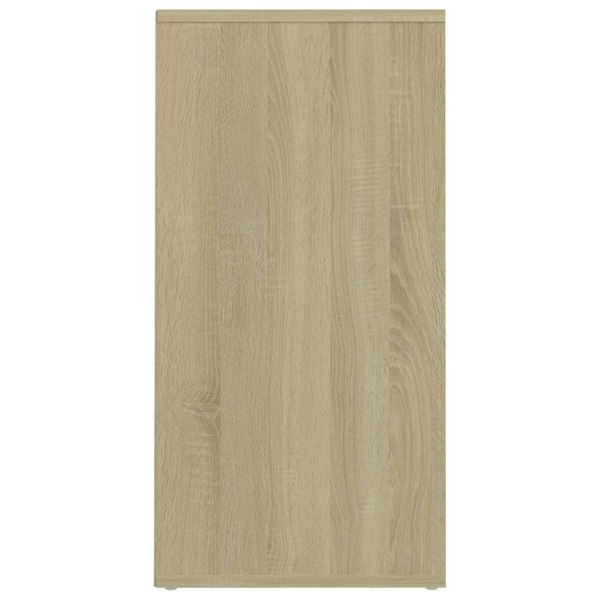Berkfield Shoe Cabinet Sonoma Oak 31.5x35x70 cm Engineered Wood