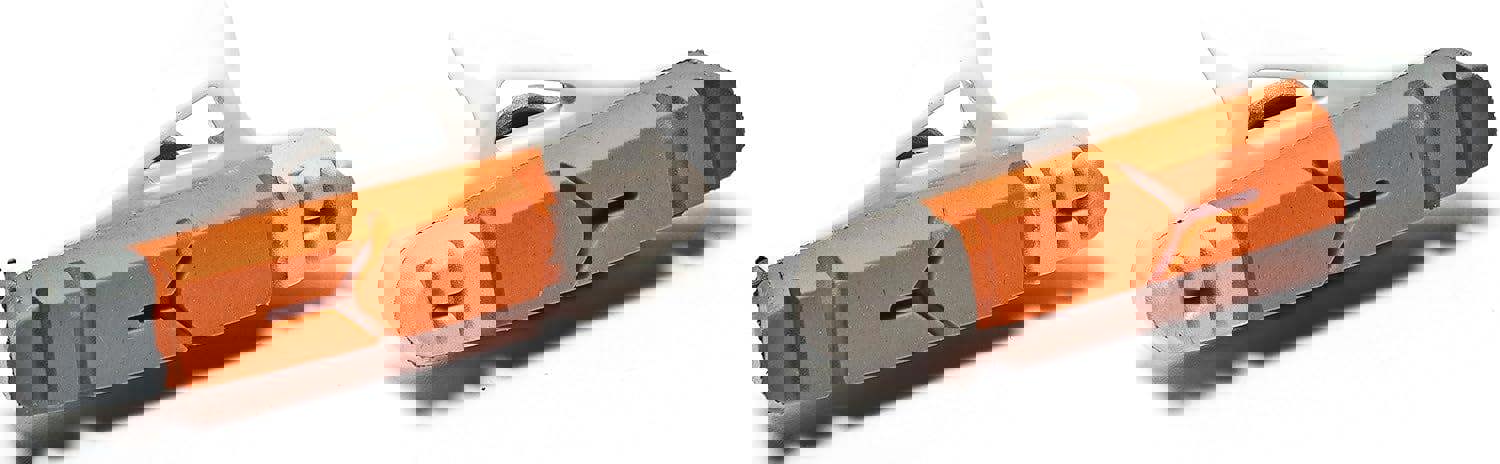 Awe White Cassette Road 55mm Brake Blocks Grey/Orange/White