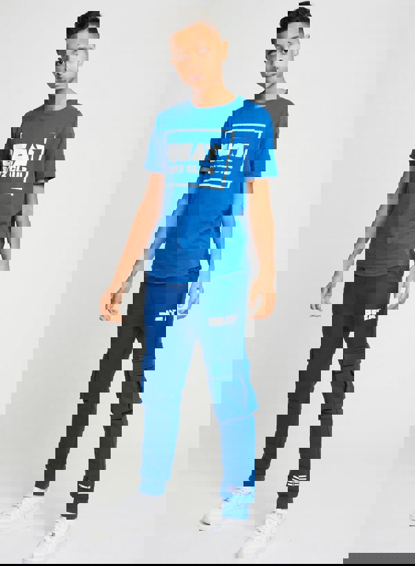 Beat Boyz Club Strike T-Shirt - Cobalt