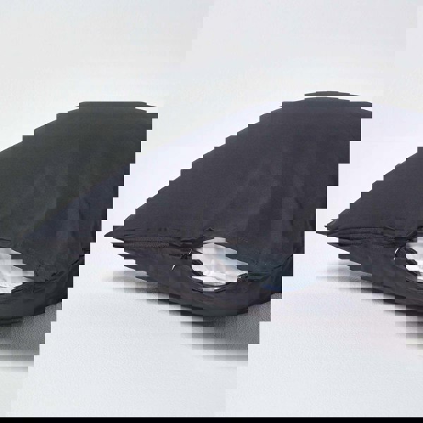 HOMESCAPES Crisp & Cool 200 TC Egyptian Cotton Percale Housewife Pillowcase, European Size