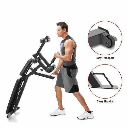 Marcy UB9000 Adjustable Utility Bench Incline Decline Leg Developer