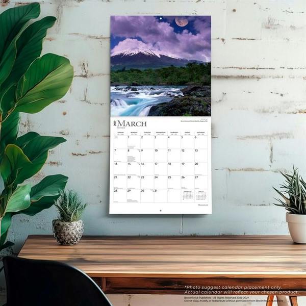 Moonstruck Calendar 2027, Wall Calendars, Month To View, Natural World, Gift