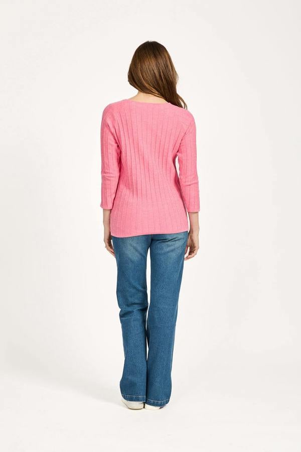 Mudflower All-Over Ribbed Jumper