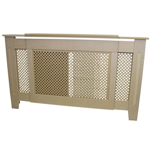 Monstershop Adjustable Radiator Cover MDF - Unfinished (1400mm - 1920mm)