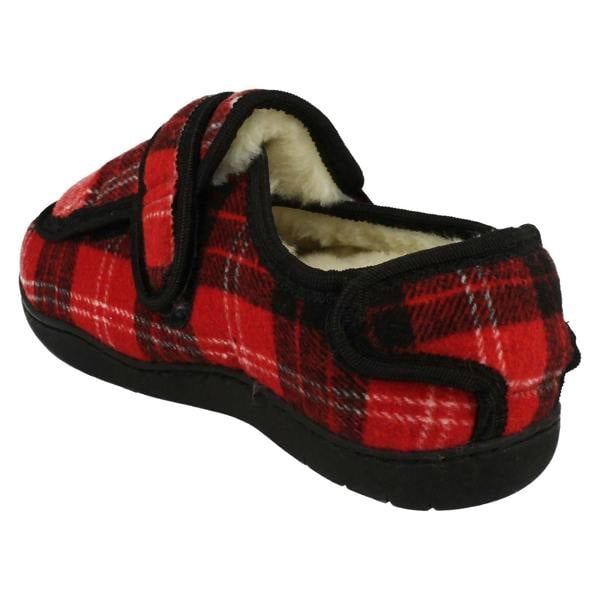 Spot On Ladies Spot On Removable Memory Foam Insole Slippers CT-16002