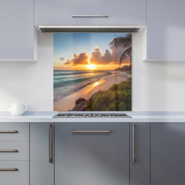 Warren Reed - Designer Sunrise On The Beach Kitchen Splashback