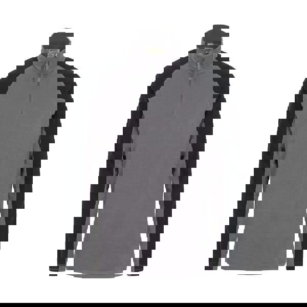 Mountain Warehouse Mens Ashbourne II Half Zip Fleece Top - Dark Grey