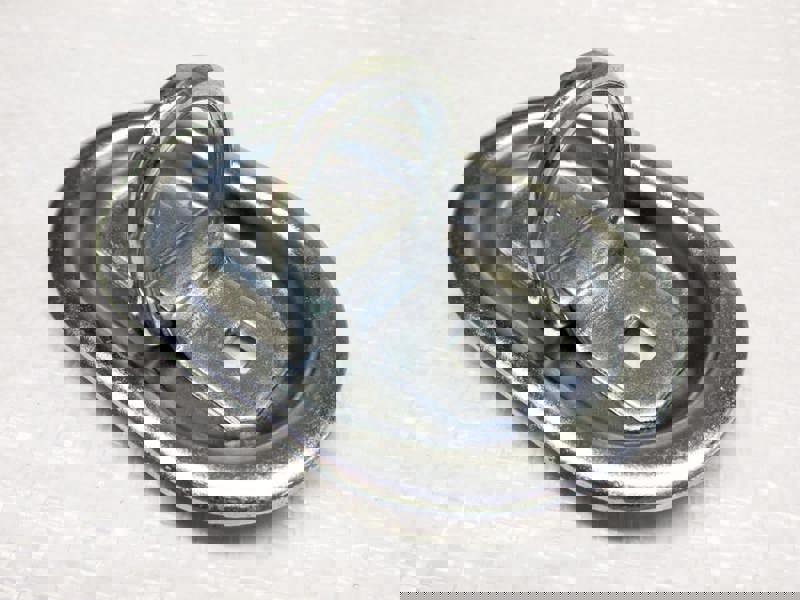 Folding Eye Plate Zinc Plated (1600KG Ratchet Lashing Marine Tie Down Fitting)