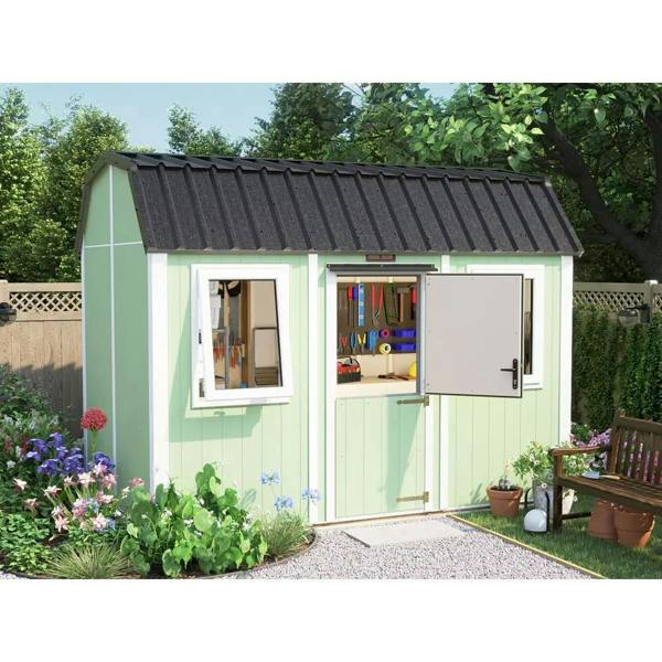 Dunster House Composite Barn Workshop W3.6m x D2.4m / W12' x D8'