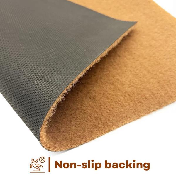 Nicoman Non-Shed Synthetic Coir Large Rugs