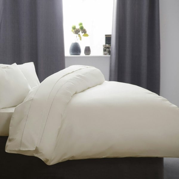 Belledorm Cotton Sateen 1000 Thread Count Duvet Cover - Ivory
