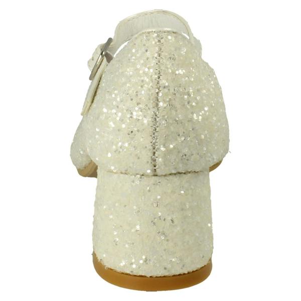 Spot On Girls Spot On Heeled Sparkly Dolly Shoes H3057