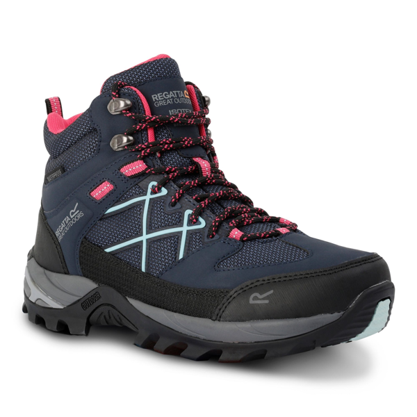 Regatta Women's Samaris III Walking Boots - Navy/Pink