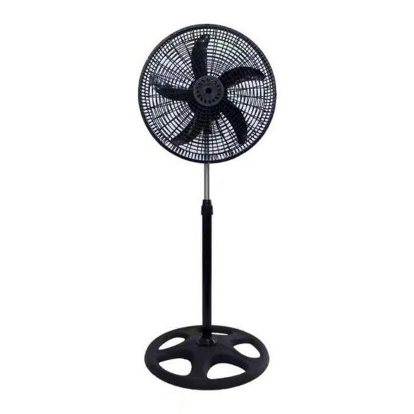 Dyzi 18 Inch Oscillating Pedestal Fans 3 Speed Round Base Pack of 2