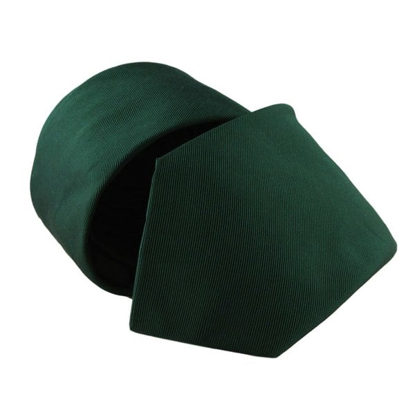 Dunhill luxurious mulberry silk and cotton blend tie