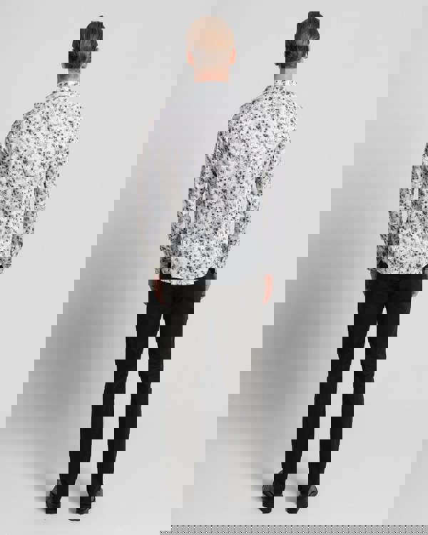 Steel & Jelly Limited Edition Sketch Floral Print Long Sleeve Shirt