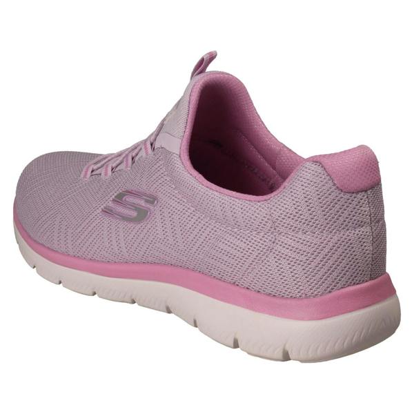 Skechers Ladies Skechers Memory Foam Vegan Trainers Artistry Chic 150119