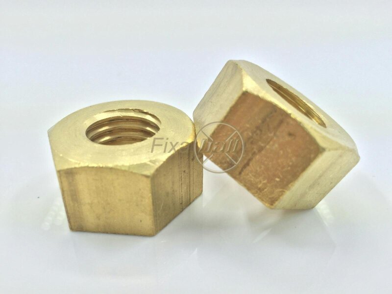 Fixaball BA Hex Full Nut Brass DIN934