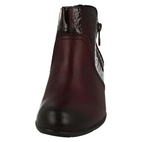 Remonte Ladies Remonte Heeled Ankle Boots D3574