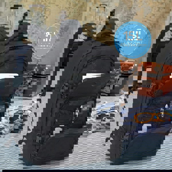 Flight Knight Underseat Backpack 40x20x25cm Free Ryanair easyJet Carry On Luggage