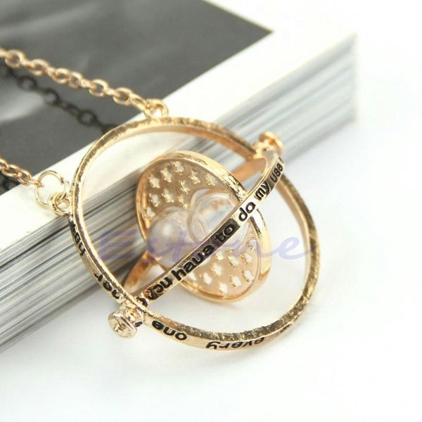 Glamza Harry Potter Inspired 'Sands of Time' Necklaces in Gold Colour