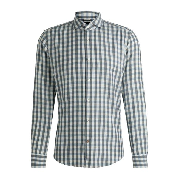 Boss Mens C-Hal Casual Shirt - Blue