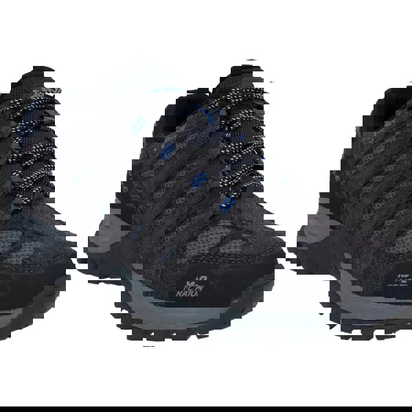 Hi-Tec Corzo Low PU Suede Men's Charcoal/Nautical Blue Hiking Boots