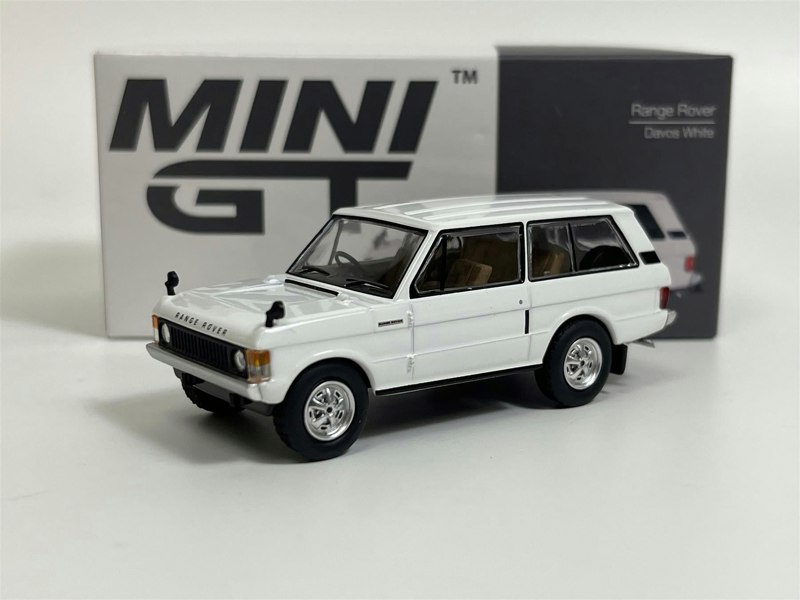 Mini GT Range Rover Davos White RHD 1:64 Scale Mini GT MGT00658R