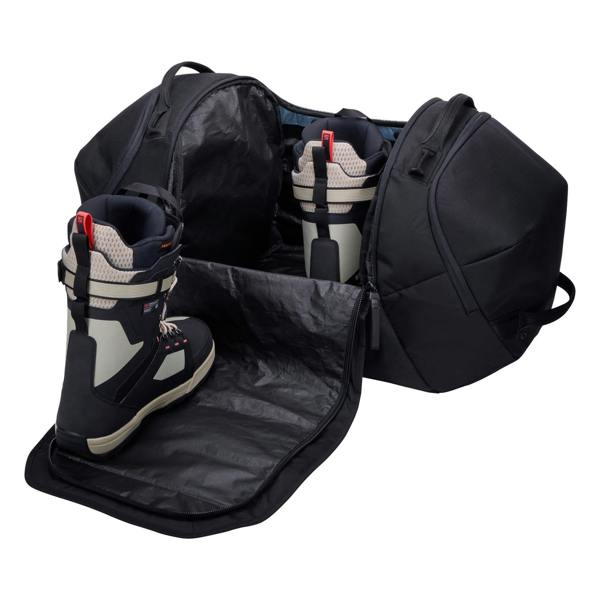Thule RoundTrip Ski Boot Bag 80L Black Travel Duffel for Ski & Snowboard