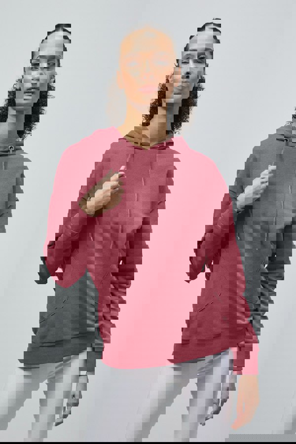 ENORSIA Slanty Patch Pocket Hoodie