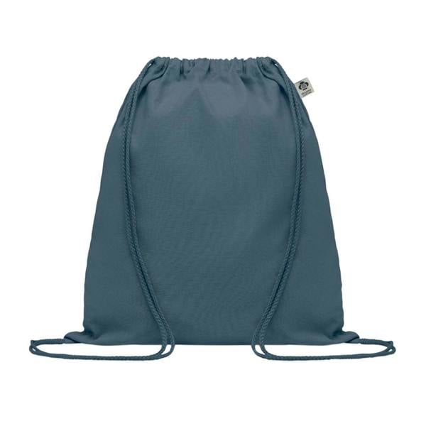 MidOcean Yuki Organic Cotton Drawstring Bag - Blue - 