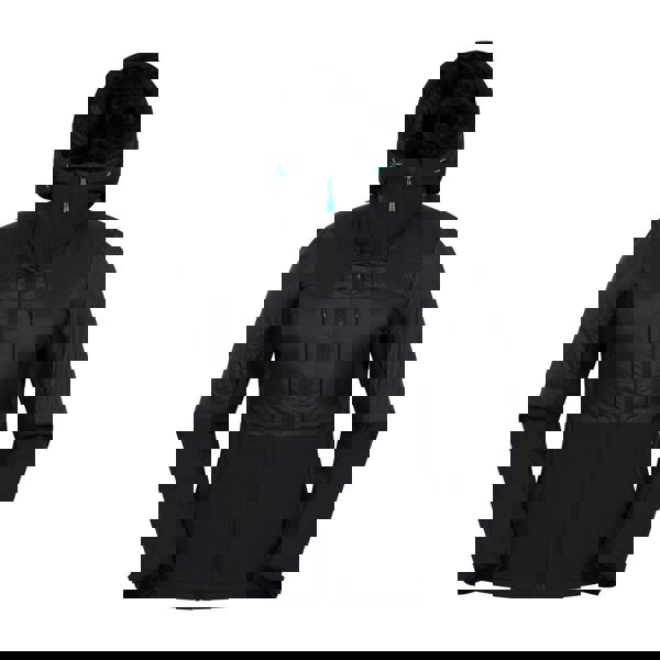 Mountain Warehouse Womens/Ladies Machina Hybrid Padded Jacket - Black - 