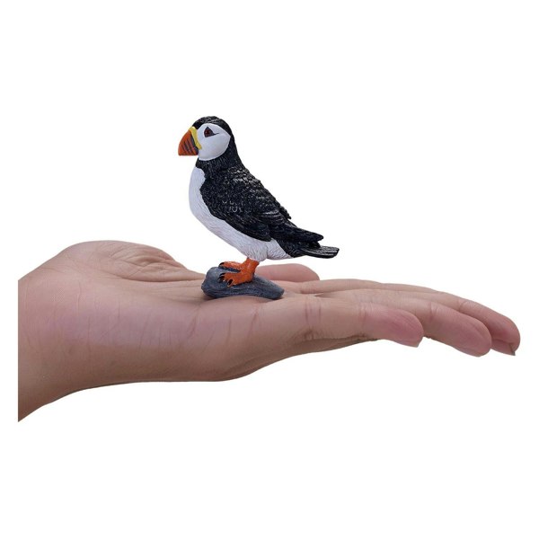 Mojo Fun Atlantic Puffin Bird Toy Figure 6 cm Height Approx - 381081