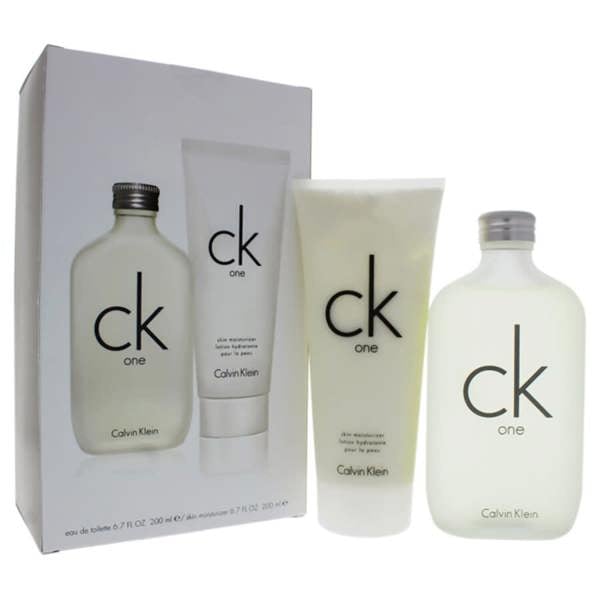 Calvin Klein Ck One 2 Piece Gift Set: Eau De Toilette 200ml – Body Lotion 200ml