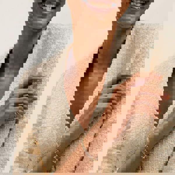 Ted Baker ISABELA Gold Tone Plated Crystal Baguette Toggle Bracelet TBJ3779-02-02