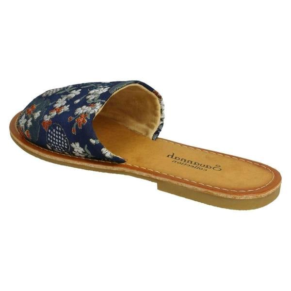 Savannah Ladies Savannah Patterned Mule Sandals